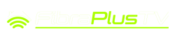 Logotipo de la empesa FibraPlusTV color sin fondo